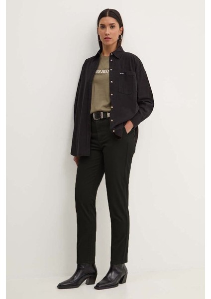 Kadın Gj Slim Fit Pantolon - Siyah modelleri
