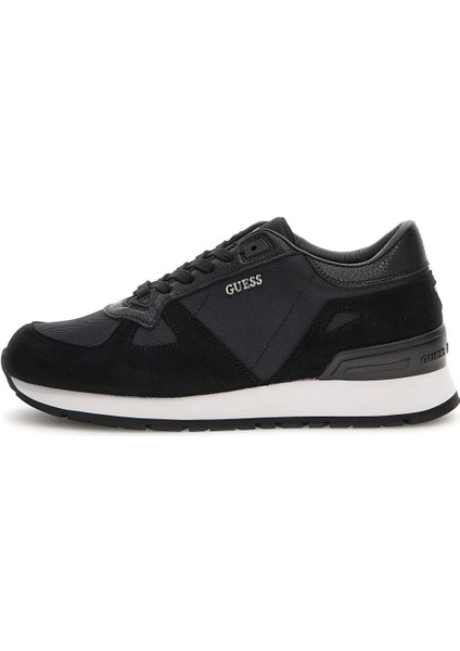 Erkek Tresa Panelli Sneaker - Siyah fiyatları