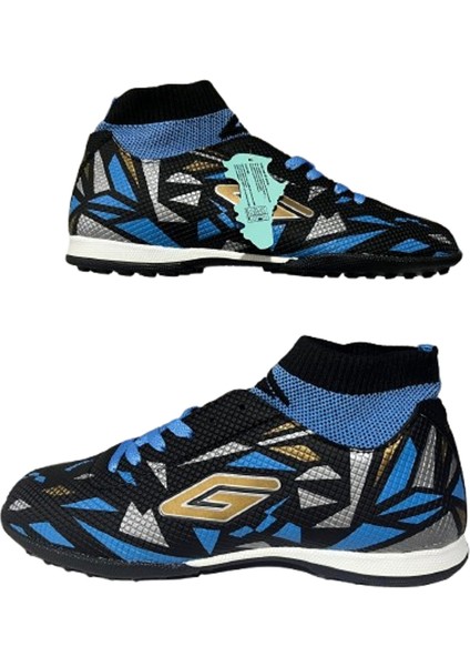 Bilekli Çoraplı Çim Saha Halı Saha Futbol Ayakkabısı