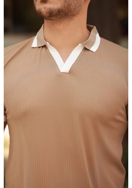 Erkek Hemşire Yaka Kısa Kollu Tişört modelleri