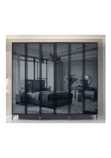 Aby 6 Kapılı Reflekte Dolap