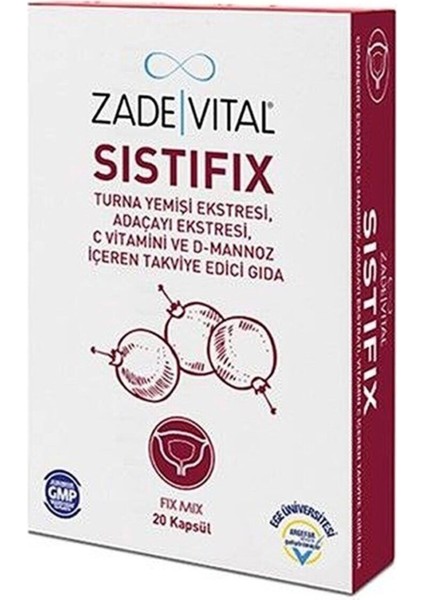 Sistifix Takviye Edici Gıda 20 Kapsül