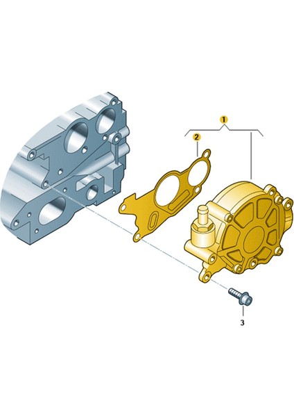 Audi A3 2009-2012 2.0tdi Cffb Motor Vakum Pompası 03L145100G fiyatları