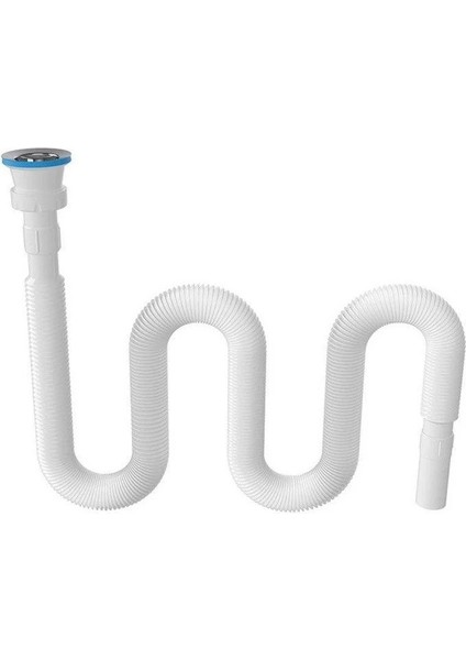 Lavabo Gider Hortumu Körüklü Lavabo Sifonu Gider Borusu Uzun 145 cm modelleri