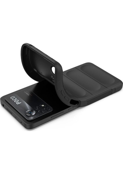 Newface Xiaomi Poco X4 Pro 5g Kılıf Optimum Silikon - Siyah fırsatları