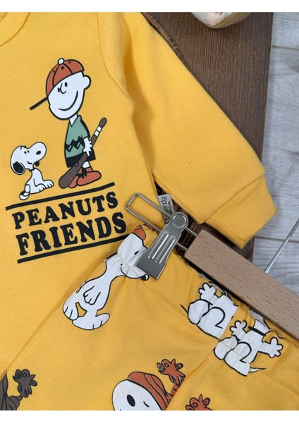 Animal Baskılı %100 Pamuk Yumuşak Doku Erkek Bebek Pijama Takımı modelleri