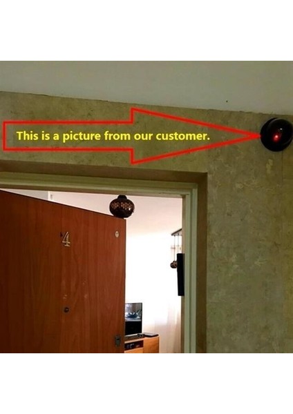 Gerçek Görünümlü Sahte Maket Güvenlik Kamerası