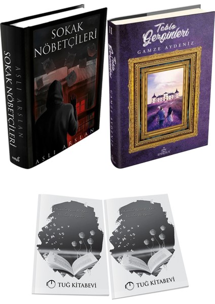 Tablo Gezginleri 2 Ciltli ve Sokak Nöbetçileri 1 Ciltli Aslı Arslan 2li Set + Hediyeli
