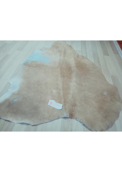 Doğal Işlenmemiş Hakiki Derisi Dana Postu Halı Yolluk