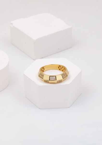 Ekose 14 Ayar Altın Yüzük fırsatları