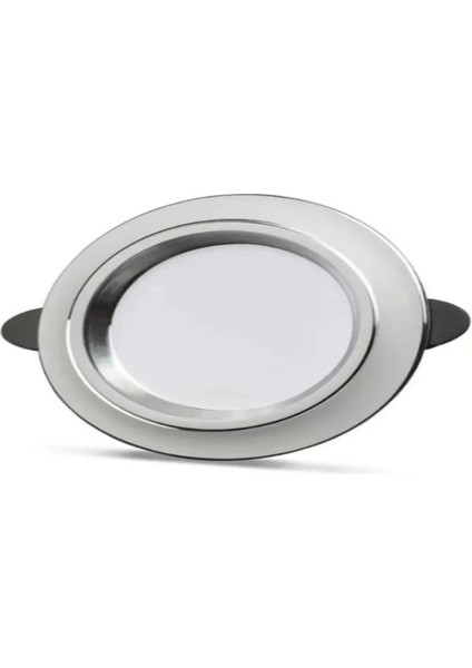 CT-5257 Sıva Altı Cob LED Beyaz Krom Kasa Spot (10’lu)