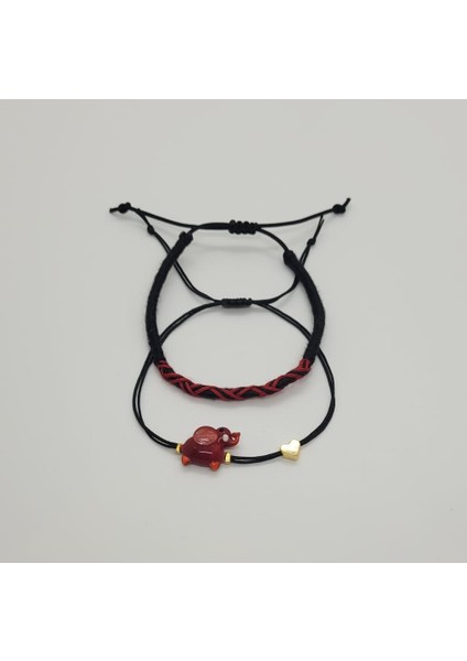 Murano Fil Rasta Örgü Tasarım Bileklik