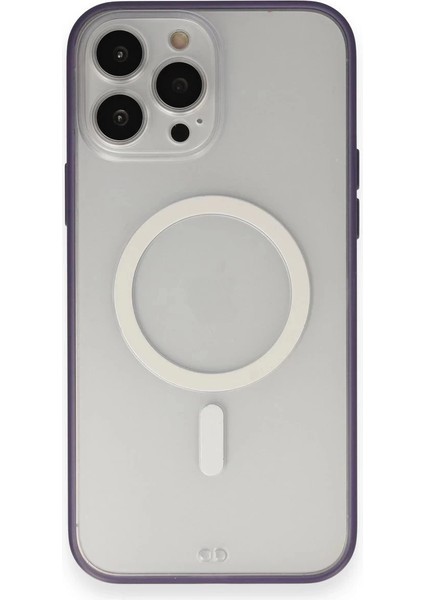 Newface iPhone 14 Pro Kılıf Grand Magneticsafe Kapak - Mor fiyatları