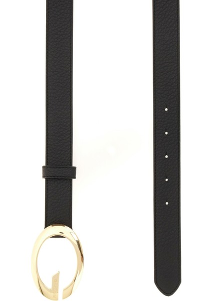 Kadın Harf Tokalı Kemer - Siyah fiyatları