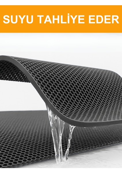 Bal Petek Pvc Paspas Islak Zeminlerde Kaydırmaz Iç Dış Mekan Banyo Duş Lavabo Havuz Kenarı Halısı