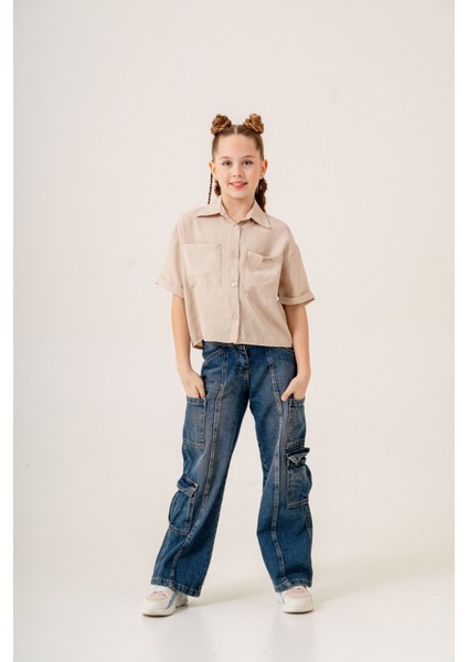 Kız Çocuk Duble Kol Gömlek 3169 fiyatları