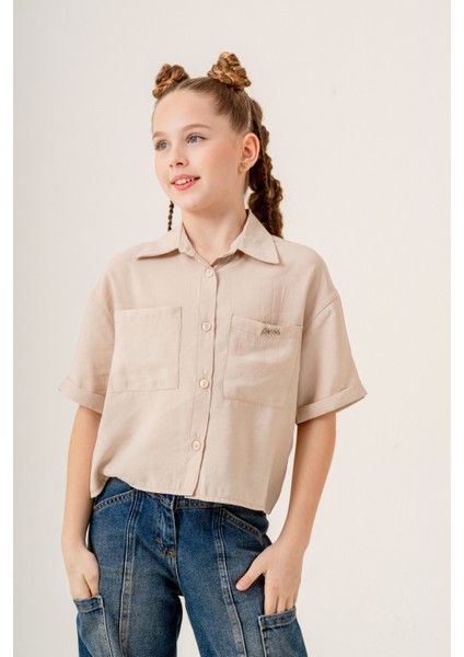 Kız Çocuk Duble Kol Gömlek 3169 modelleri