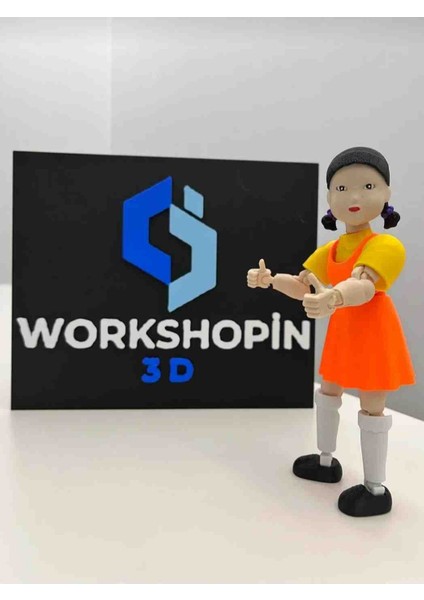 Dummy 13 Squid Game Young Hee Doll Bebek Eklemli Figür modelleri
