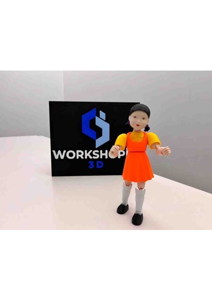 Dummy 13 Squid Game Young Hee Doll Bebek Eklemli Figür fırsatları