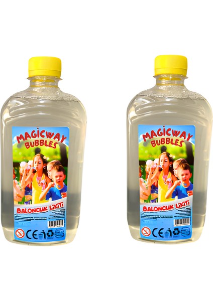 Baloncuk Sıvısı Köpük Likidi Köpük Tabancası Baloncuk Likit 500 ml Köpük Suyu Baloncuk Solüsyonu