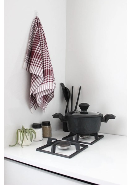 3 Adet Pötikareli Mutfak Kurulama Bezi Beslenme Örtüsü