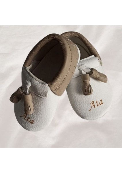 Bebeğinize Özel Vizon Püskül Bebek Ayakkabı
