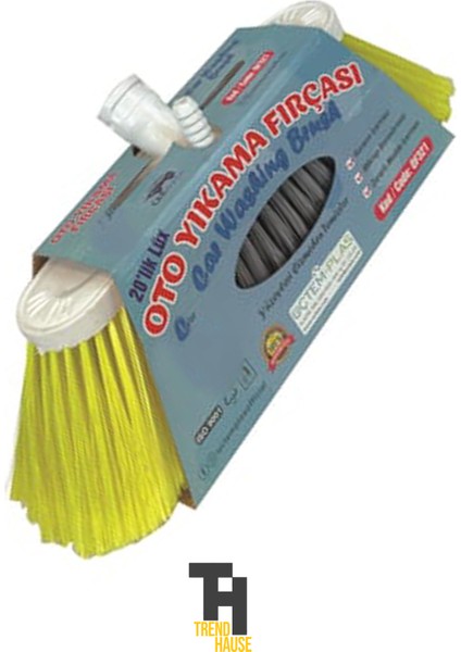 Plastik Otomobil Yıkama Fırçası Sapsız Lüks Kutulu fiyatları