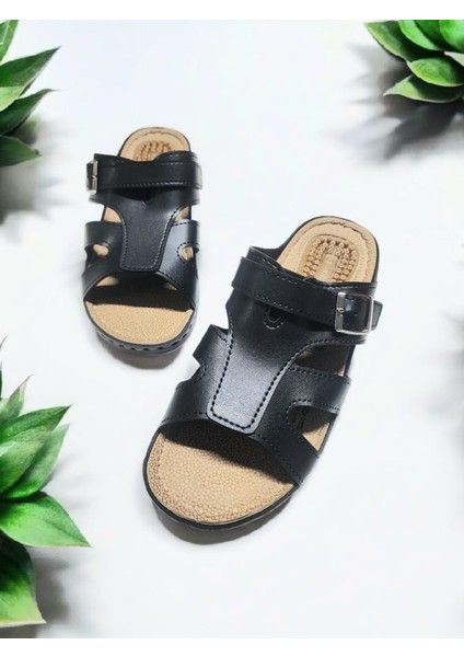 Kadın Topuk Dikeni Jelli Tokalı Taraklı Ayak Uyumlu Lastikli Ev Dışarı Terlik indirimleri