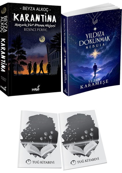 Yıldıza Dokunmak 2 Nebula ve Karantina 5 Beyza Alkoç 2li Set + Hediyeli