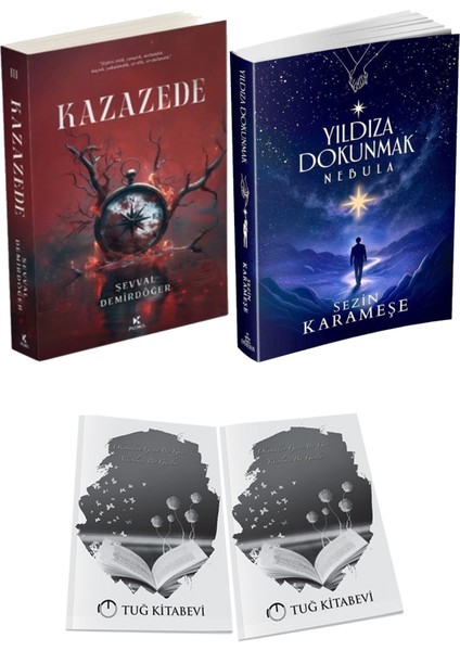 Yıldıza Dokunmak 2 Nebula ve Pukka Yayınları Kazazede 3 Şevval Demirdöğer 2li Set + Hediyeli