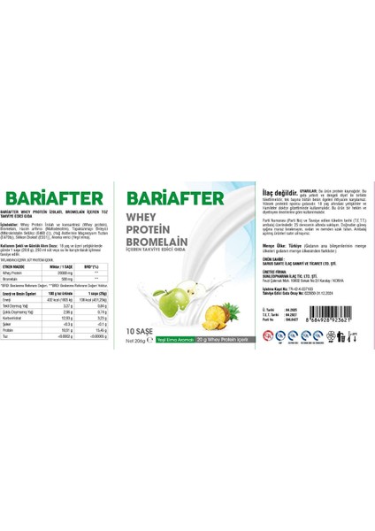 Bariafter fiyatları