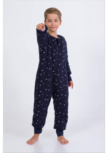 Erkek Çocuk Uyku Tulumu Kalın Elyaf Dolgulu Premium Kalite 2.5 Tog