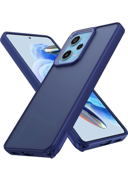 Newface Xiaomi Redmi Note 12 Pro 5g Kılıf Elegant Kapak - Lacivert