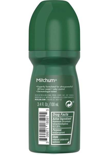 Men Unscented Antiperspirant Roll-On Deodorant 100 ml fiyatları