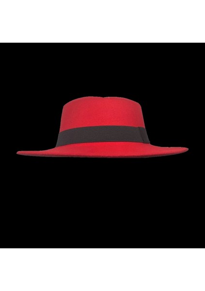 Isme Özel Özel Gondol Şapka - AB01001 - Kırmızı