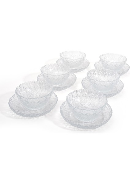 12 Parça Çerez-Sütlaç-Sunum Seti modelleri