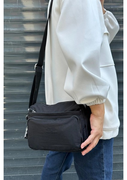 Ithal Klinkır Kumaş Unisex Omuz Çantası fırsatları