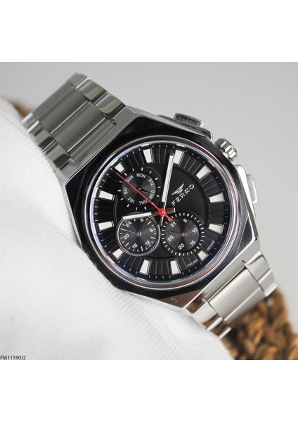 FM11590J2 Çelik Kordonlu Erkek Kol Saati