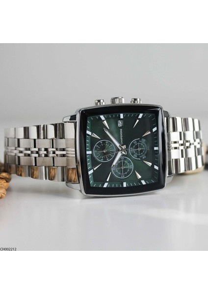 CH002212 Çelik Kordonlu Erkek Kol Saati
