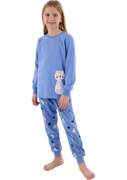 Kız Çocuk Indigo Pijama Takımı 3697-G fiyatları