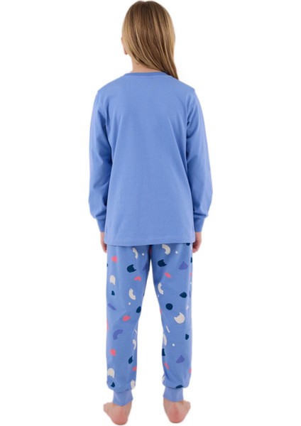Kız Çocuk Indigo Pijama Takımı 3697-G fırsatları