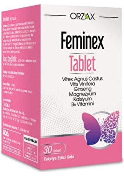 Orzax Feminex 30 Tablet