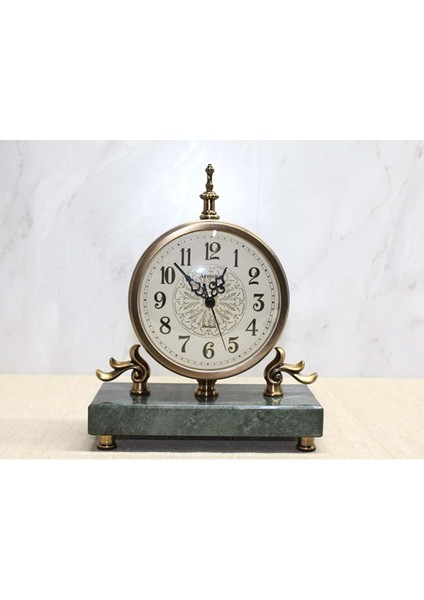 Altı Mermer Masa Üstü Saat
