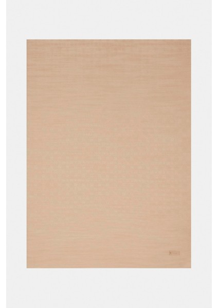 Pamuk Ipek Monogram Şal 300116-KREM