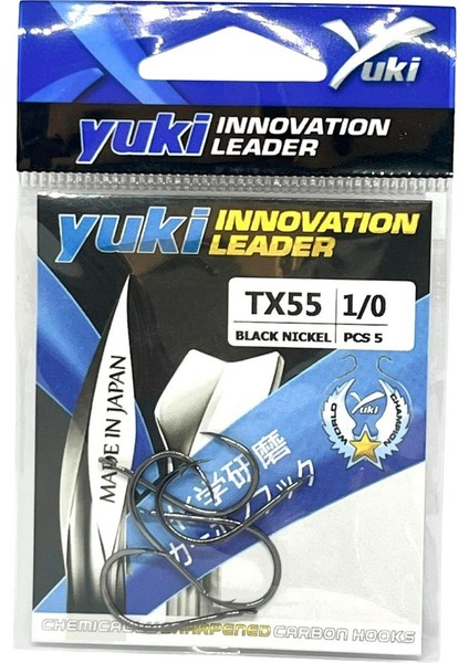 TX55 Black Nıckel Iğne (Paket Içi 5 Li) 1/0