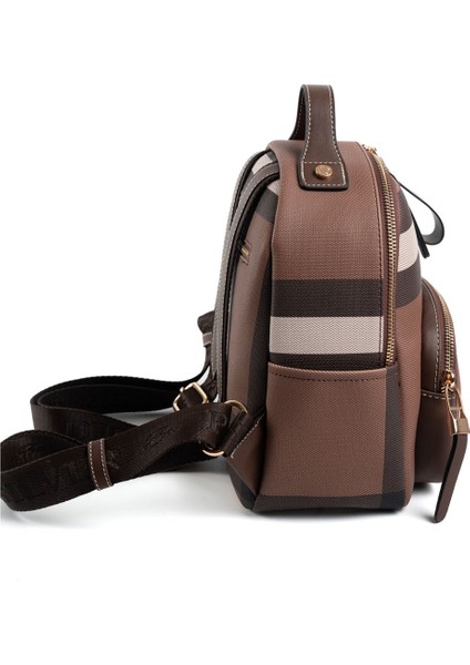 Kadın 1130-47427 Sılver Polo Sırt Çantası MK85 Koyu Kahve-Mat Kahve modelleri