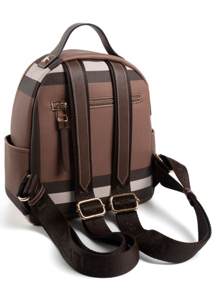 Kadın 1130-47427 Sılver Polo Sırt Çantası MK85 Koyu Kahve-Mat Kahve fırsatları
