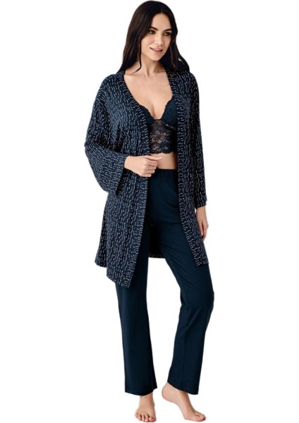 Kadın Lacivert 3'lü Takım 3431