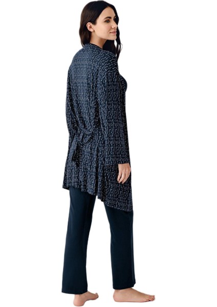 Kadın Lacivert 3'lü Takım 3431 modelleri