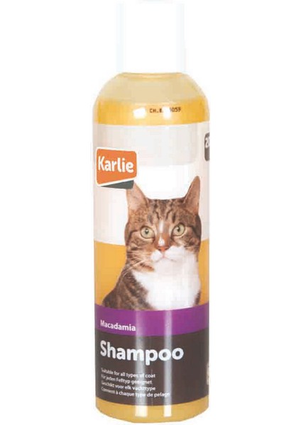 Karlıe Macadamıa Cevizli Kedi Şampuanı 200 ml Nrmsa